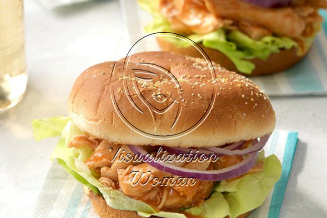 Sweet and Spicy Pineapple Chicken Sandwiches
