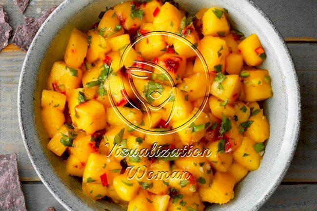 Peppy Peach Salsa