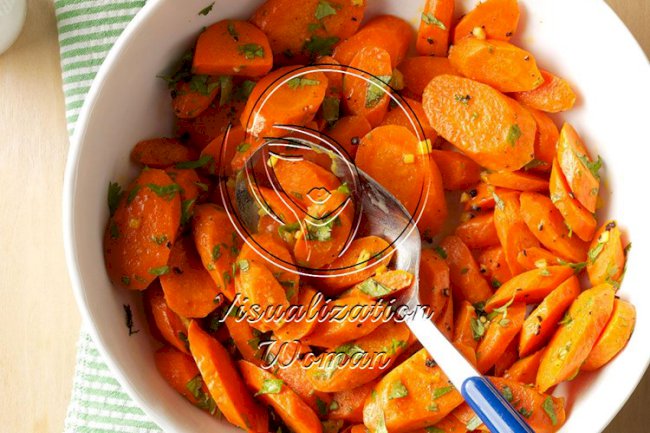 Cilantro Ginger Carrots