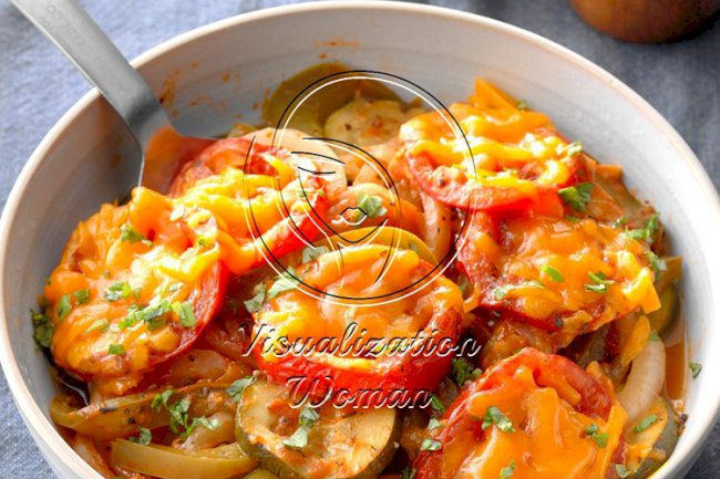 Stewed Zucchini and Tomatoes