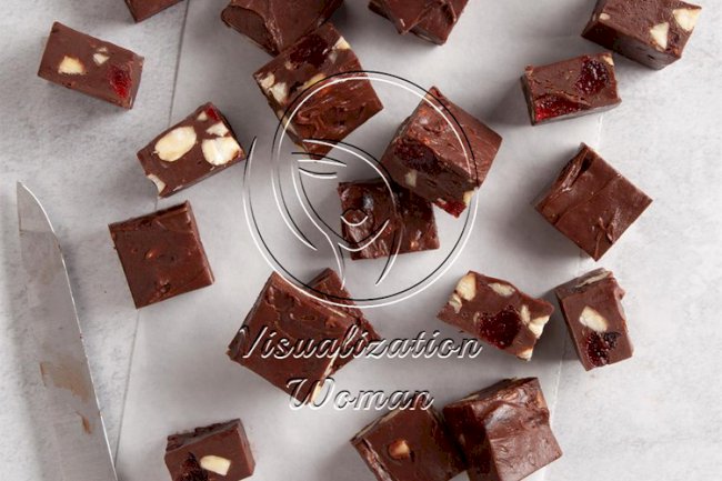 Chocolate Cherry Fudge