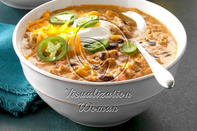 Pressure-Cooker Jalapeno Popper Chicken Chili