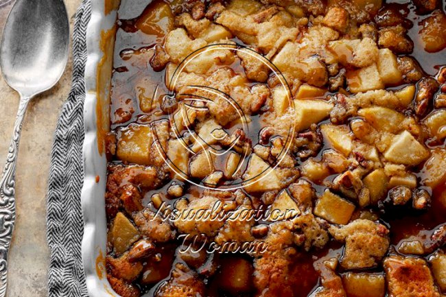 Caramel Pear Pudding