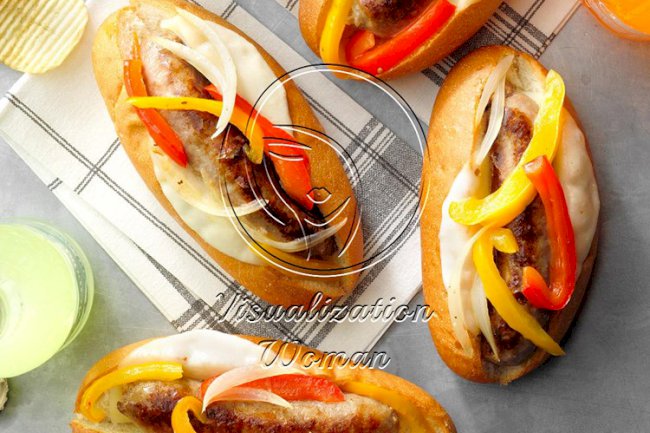 Italian Sausages with Provolone