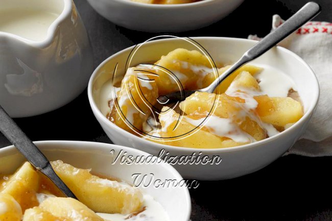 Apple Honey Tapioca Pudding