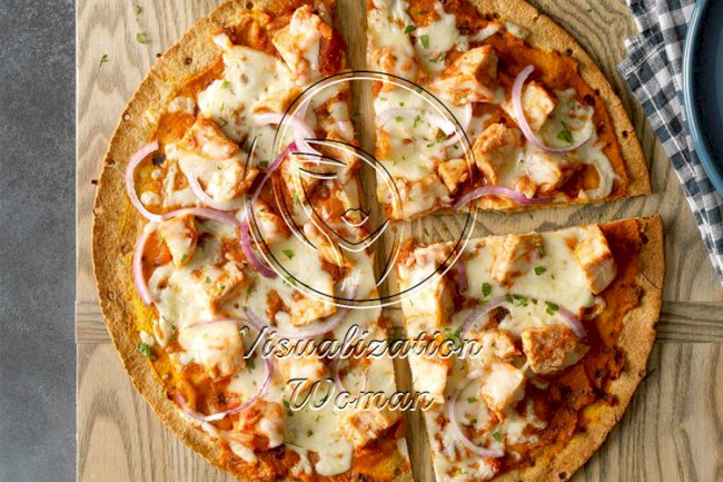 Spicy Chicken Pumpkin Pizza