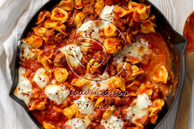Tortellini with Sausage and Mascarpone