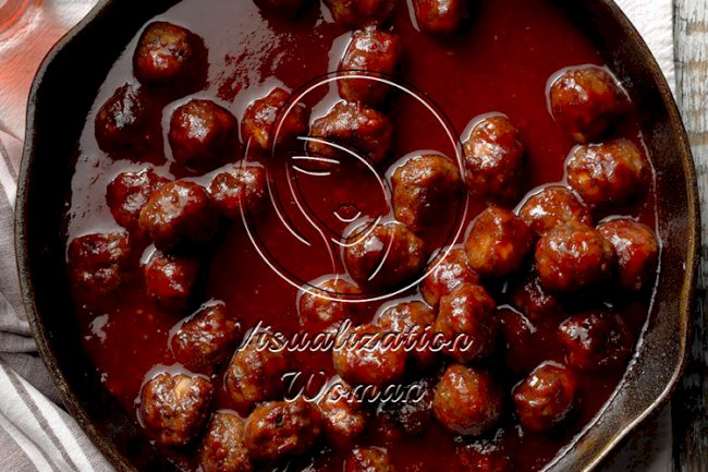 Barbecued Meatballs