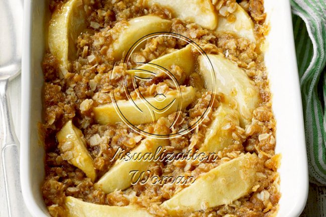 Apple Crisp For Two