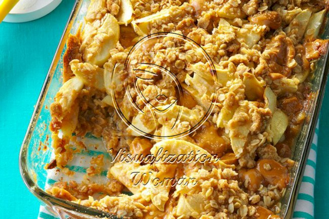 Contest-Winning Caramel Apple Crisp