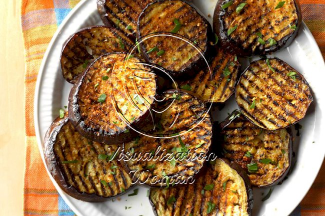Spicy Grilled Eggplant