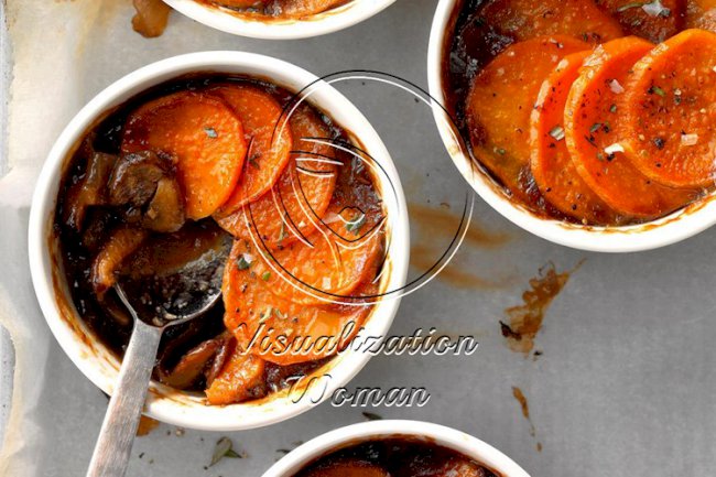 Mushroom and Sweet Potato Potpie