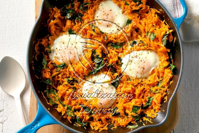 Sweet Potato and Egg Skillet