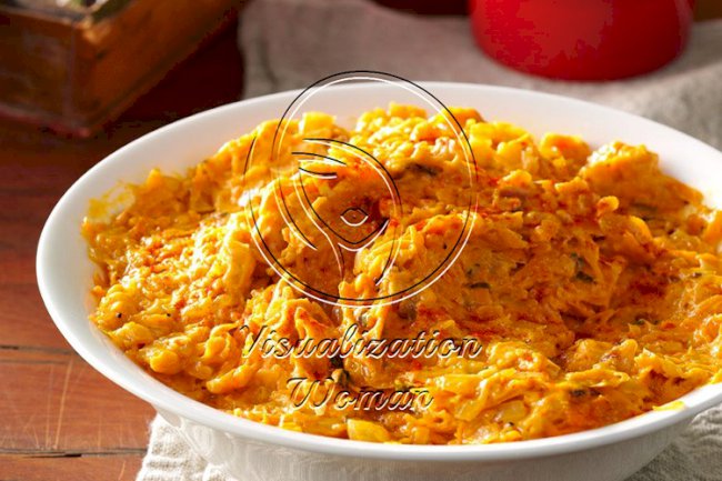 Chipotle Shredded Sweet Potatoes with Bacon