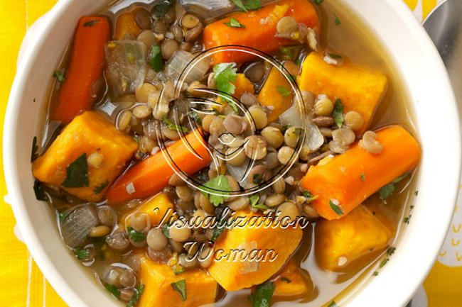 Sweet Potato Lentil Stew