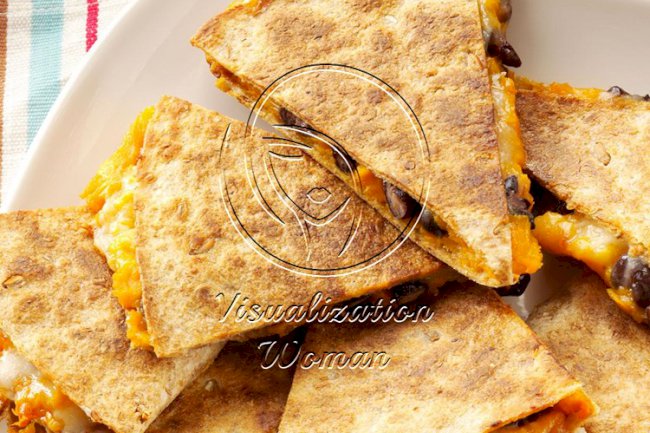 Sweet Potato & Bean Quesadillas