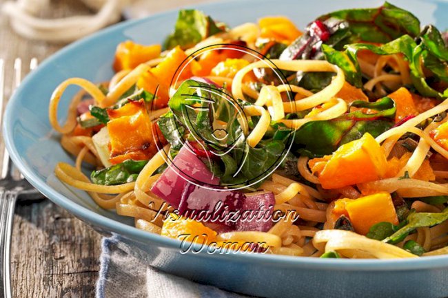 Roasted Butternut Linguine