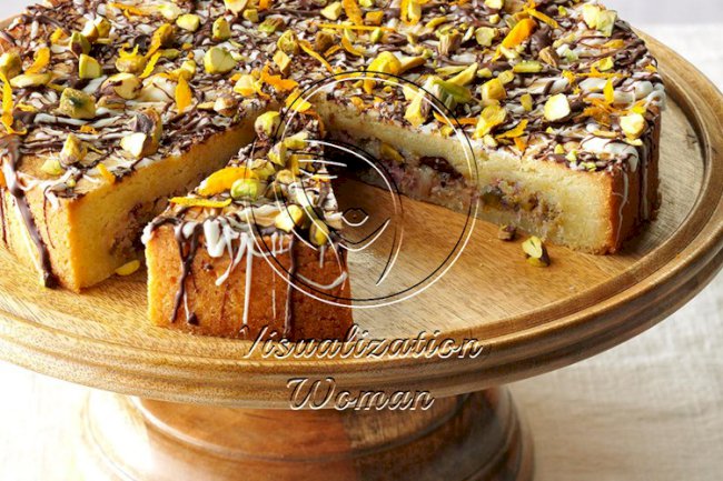 Chocolate & Cardamom Coconut Tart