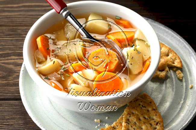 Slow Cooker Parsnip and Apple Soup