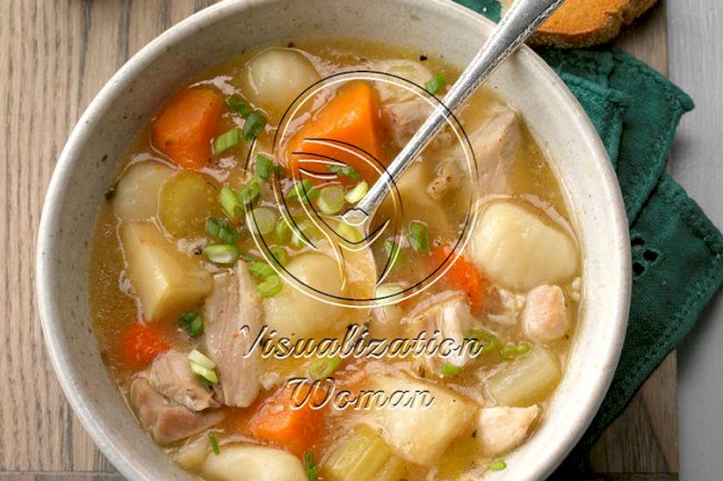 Chicken Stew with Gnocchi