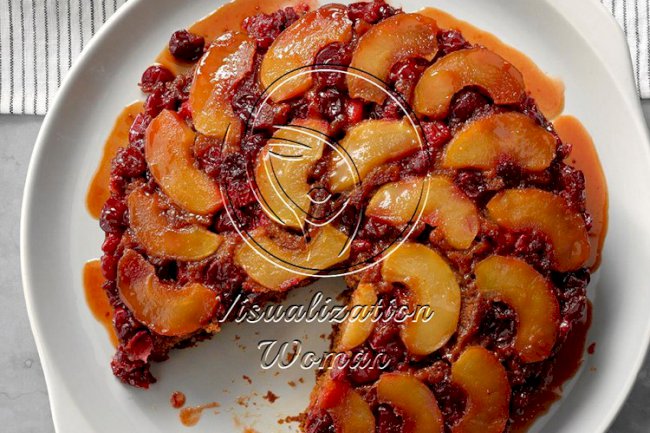 Cran-Apple Praline Gingerbread