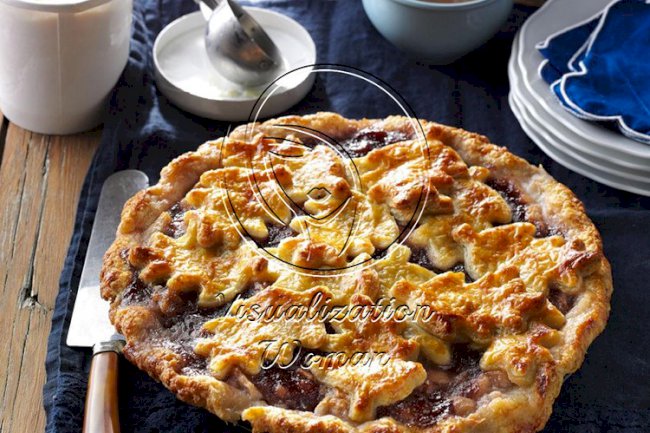 Pear Gruyere Pie
