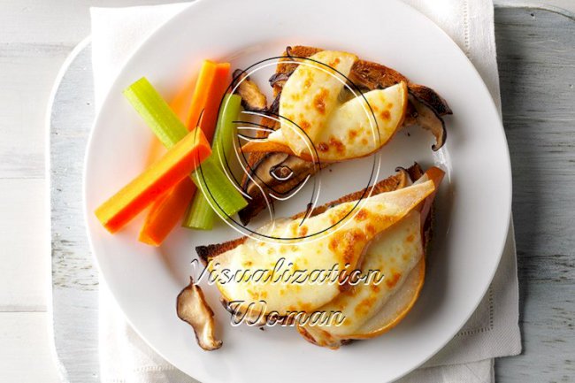 Mushroom Pear Melts