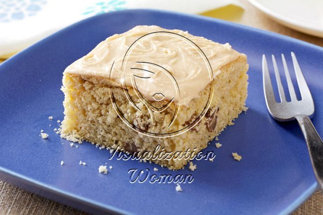 Old-Fashioned Butterscotch Cake with Penuche Frosting