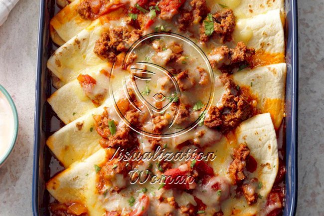 Fold-Over Tortilla Bake