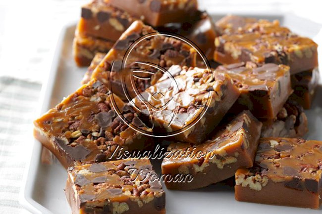 Chocolate Pecan Caramels