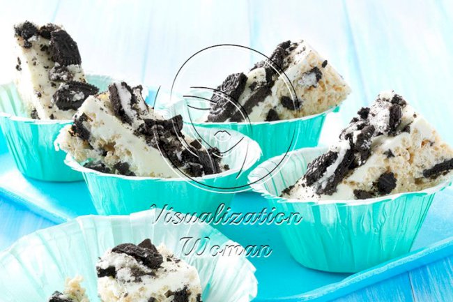Black & White Cereal Treats