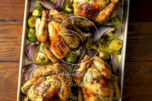 Herb-Brined Cornish Game Hens