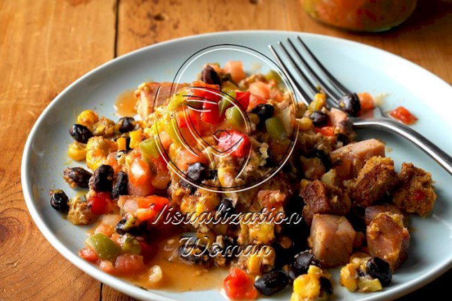 Pressure-Cooker Southwestern Breakfast Casserole