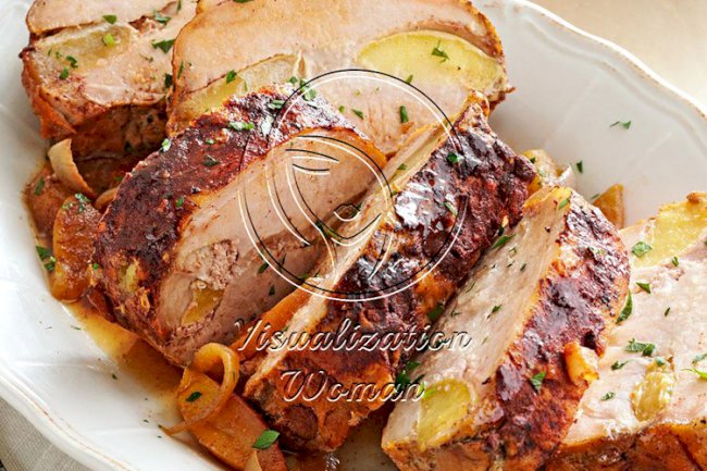 Apple-Cinnamon Pork Loin