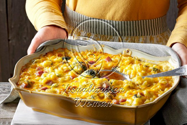 Potluck Ham and Pasta