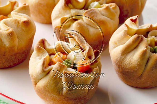 Muffin-Tin Chicken Potpies