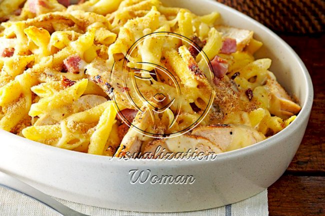 Chicken Cordon Bleu Pasta