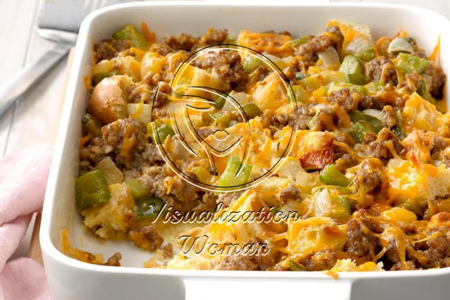 Easy Breakfast Strata