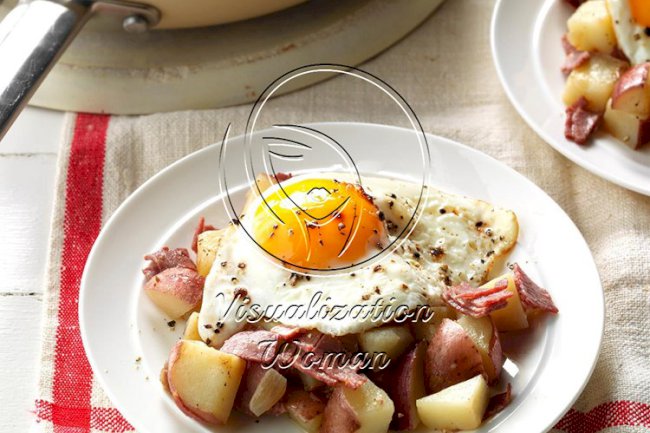 Makeover Hash and Eggs