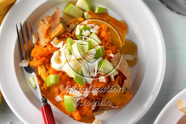 Breakfast Sweet Potatoes
