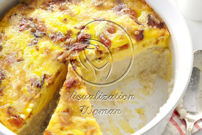 Grits & Bacon Casserole