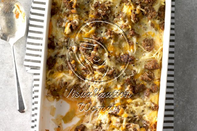Chiles Rellenos Breakfast Bake