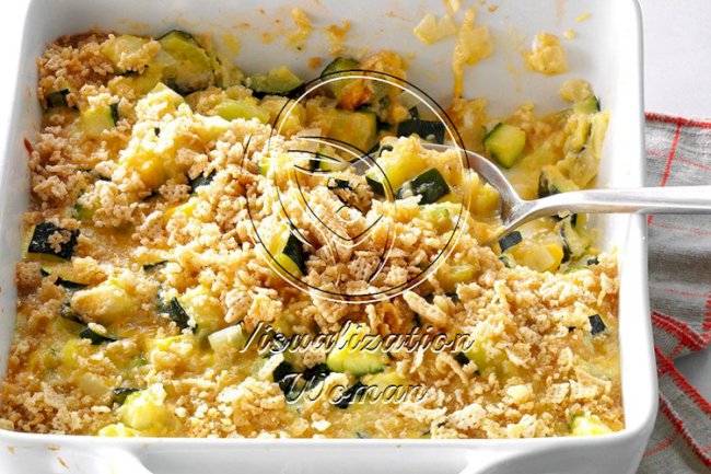 Zucchini and Cheese Casserole
