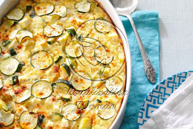 Greek Zucchini & Feta Bake