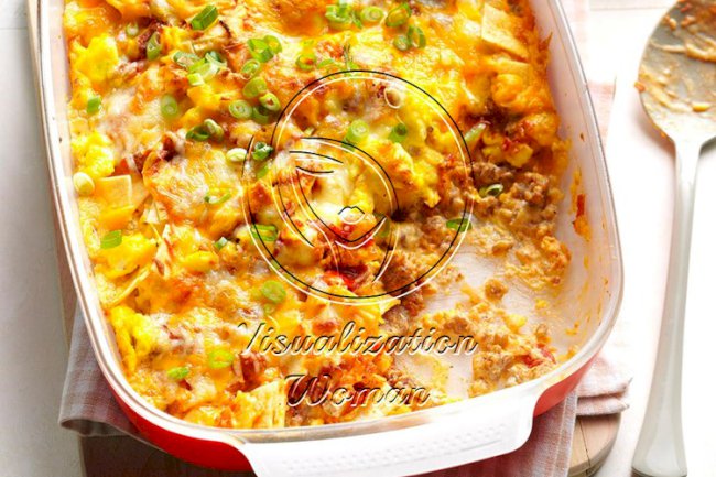 Breakfast Burrito Casserole