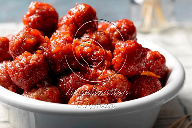 Marmalade Meatballs