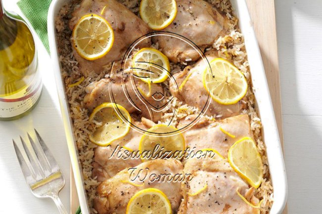 Lemony Chicken & Rice