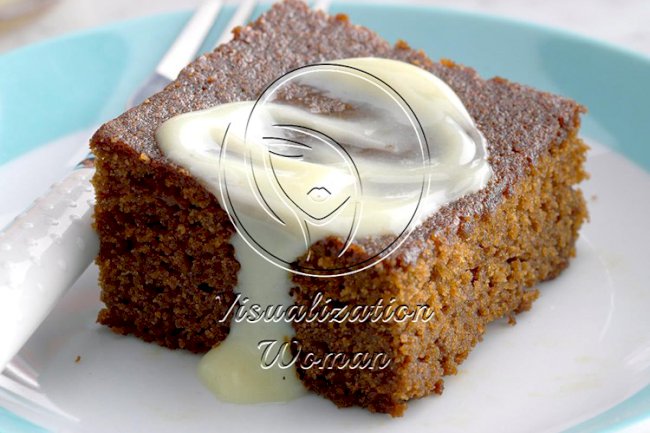 Contest-Winning Gingerbread with Lemon Sauce