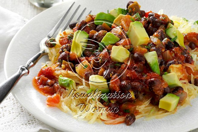Salsa Spaghetti Squash