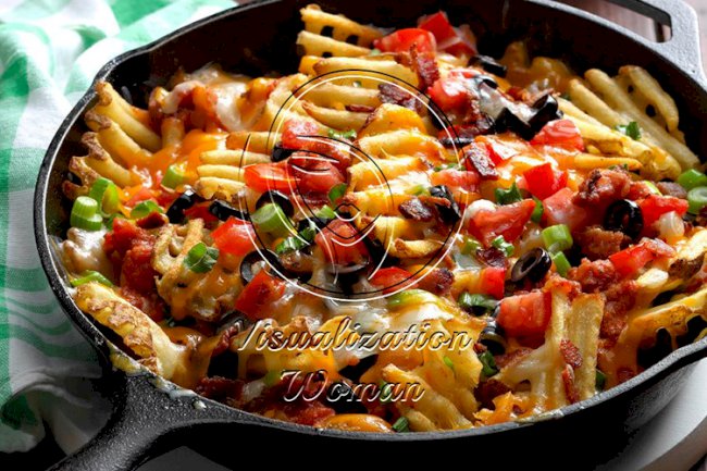 Waffle Fry Nachos